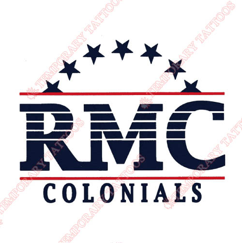 Robert Morris Colonials Customize Temporary Tattoos Stickers NO.6022